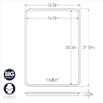 Nordic Ware Baker's Big Baking Sheet, 1-Pack, Silver