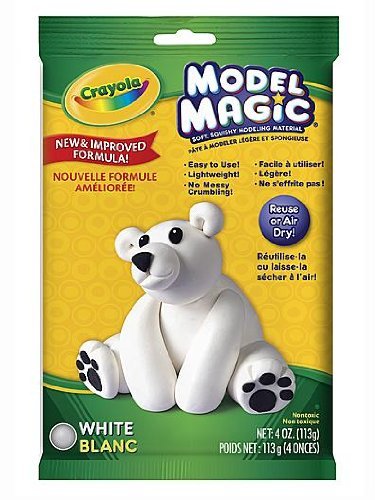 Crayola Model Magic white 4 oz. each [PACK of 4 ]