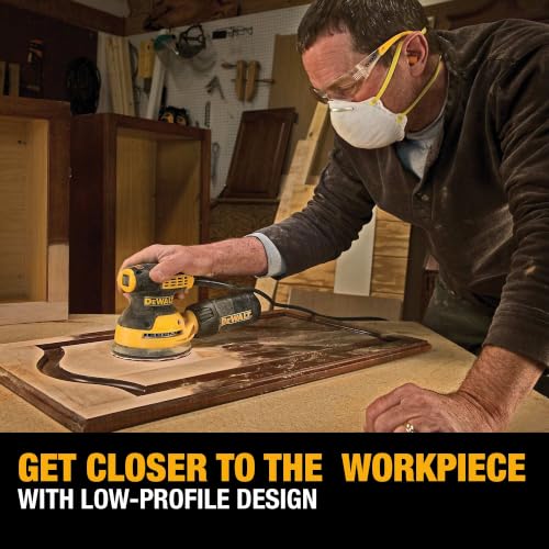 DEWALT Orbital Sander, 5 Inch Palm Sander Tool, 12,000 OPM (DWE6421) - Image 6