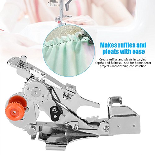 Ruffler Presser Foot accesorio para máquina de coser miniatura 2