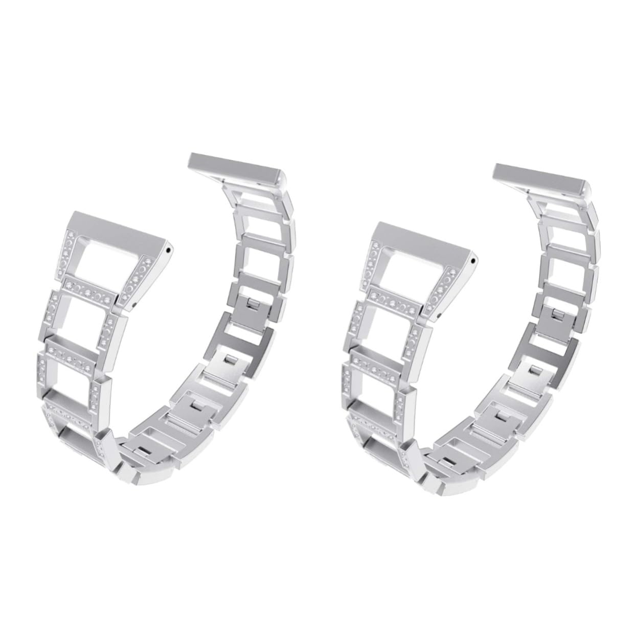 Hemobllo 2 Pcs Bracelet En Cuir Montre En Cuir Bande Smartwatch Accessoires Bracelet En Montre- En Acier Inoxydable e Smart Watch Band Intelligent