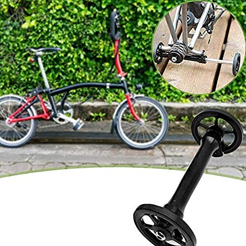 Eazy Wheels Extender for BROMPTON Folding Bicycle Easy Wheels Extension (EXTENDER + 2 x eazy wheels)