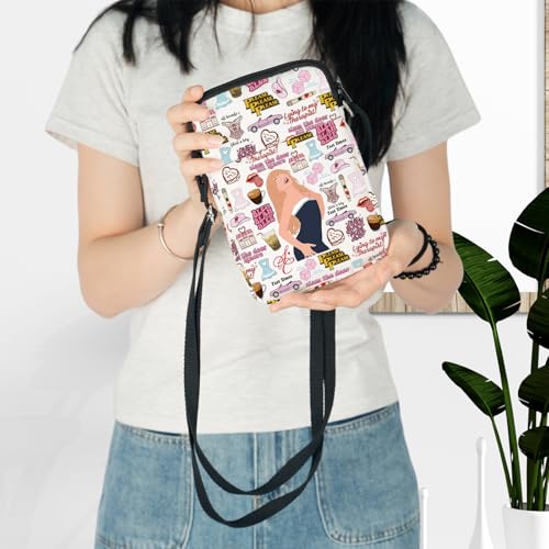 LEVLO Singer Crossbody Bag Music Album Lover Gift Singer Concert Shoulder Bag Music Lover Tour Merchandise3