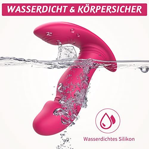 Vibrator Dildo Vibration für Frauen Sex Spielzeug für Paare - Silikon Erotisches , Bluetooth Vibratoren, Vibratorstarb Sex Toys mit 9 x 9 Swing-Modi – Bild 7