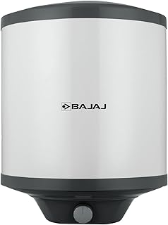Bajaj Arrmand 50L Storage Water Heater For Home|5-Star Rated Geyser For Bathroom|Water Heating With 20% More Hot Water*|Efficient Heating Element|Shock Resisant & Rust Proof|2-Yr Warranty|White