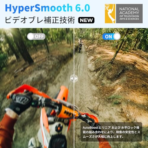 undefined GoPro公式ストア限定 アクションカメラ HERO12 Black+128GB 認定高速SDカード+デュアルバッテリーチャージャー+バッテリー3個+マグネティック スイベルクリップ 5.3K60fps HDR対応 10bitカラー HyperSmooth 6.0 156度超広角レンズ 最長2.5時間録画 10m防水 アウトドア万能セット【国内正規品】 の商品画像 3