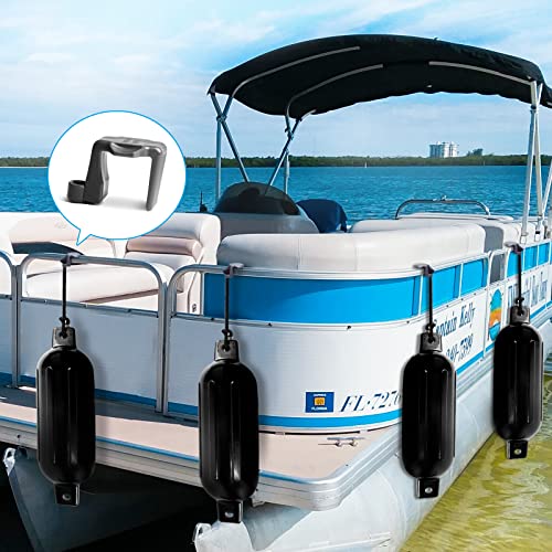 Pontoon Boat Rail Fender Clips Bumper Buoy Hanger/Holders/Cleat Clamp