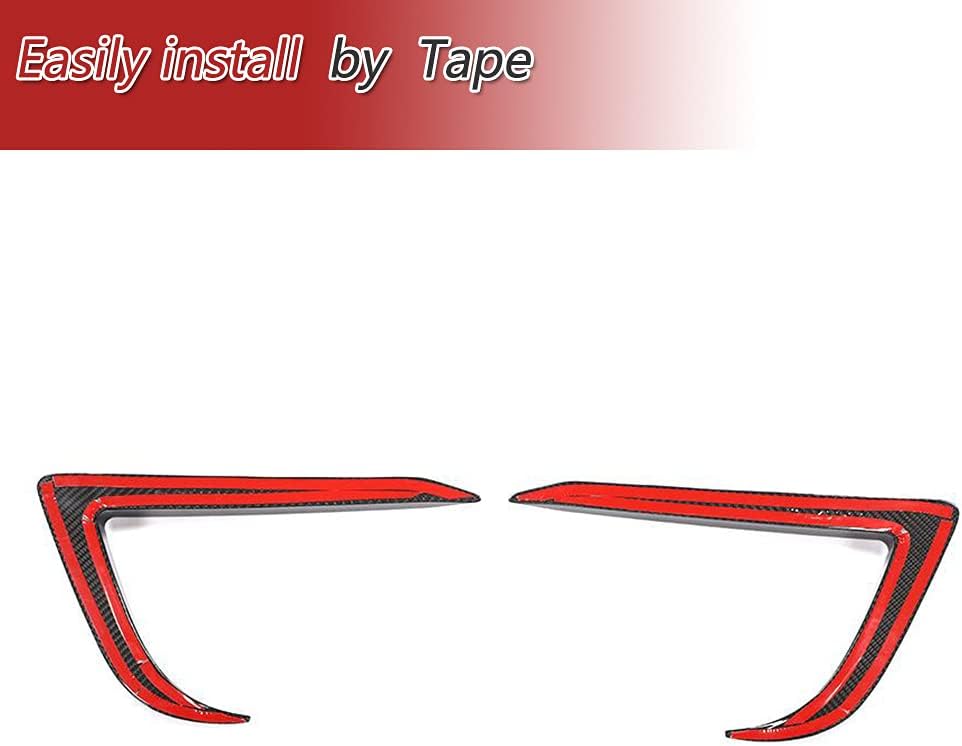 Carbon Fiber Front Bumper Canards Fits for Tesla Model 3 Sedan 4-Door 2016-2022 Front Bumper Lip Splitter Fins Factory Outlet
