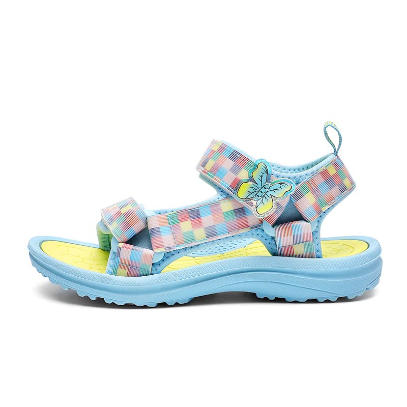 Eliogn Kids Girls Casual Sports Sandals Lightweight Beach Sandals Outdoor Fashion Athletics Sandals Cute Butterfly Summer Sandals2
