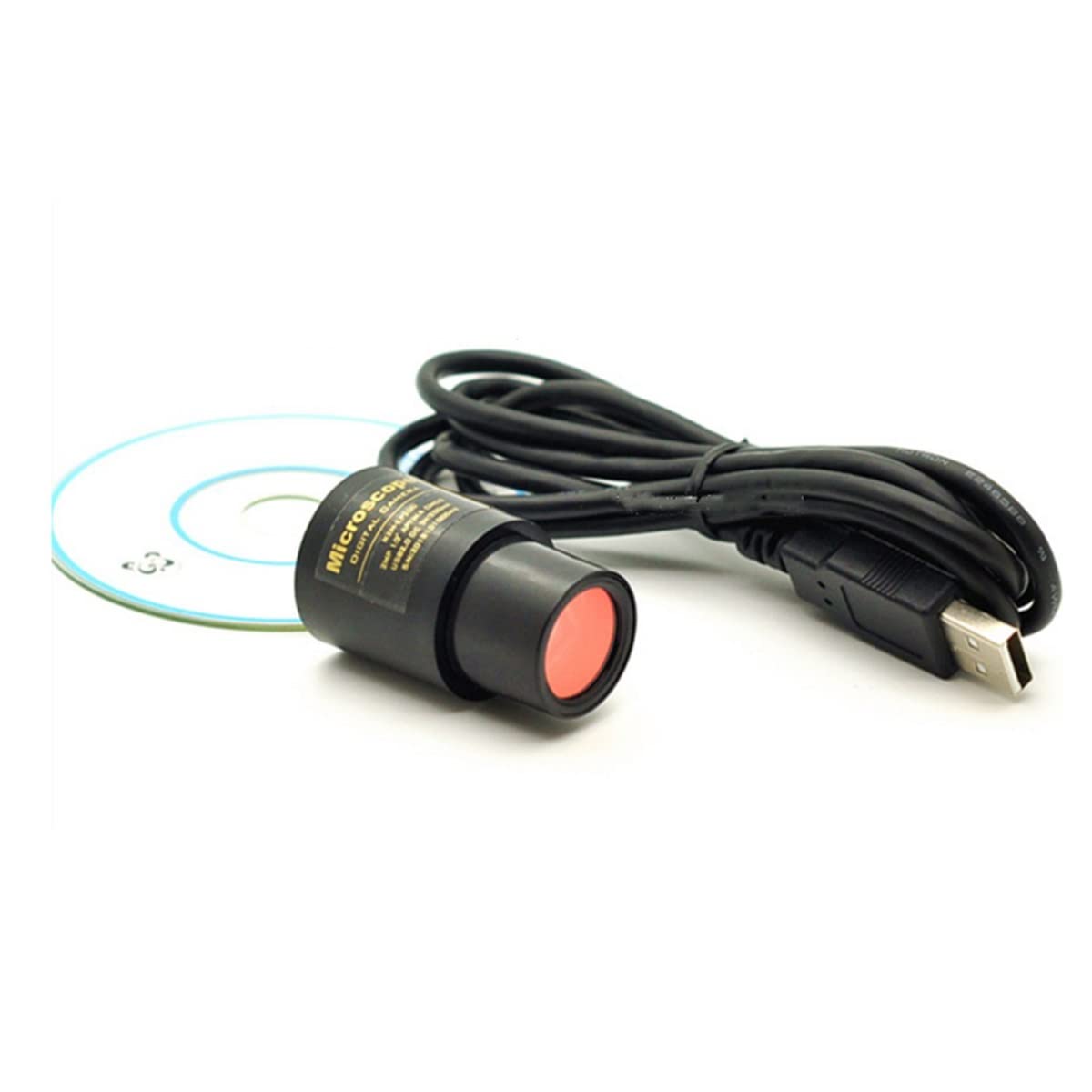 Kit de Accesorios para microscopios Accesorios de microscopio Cámara de Ocular electrónica 2 Millones de píxeles Usb2.0 Interfaz Portaobjetos de microscopio