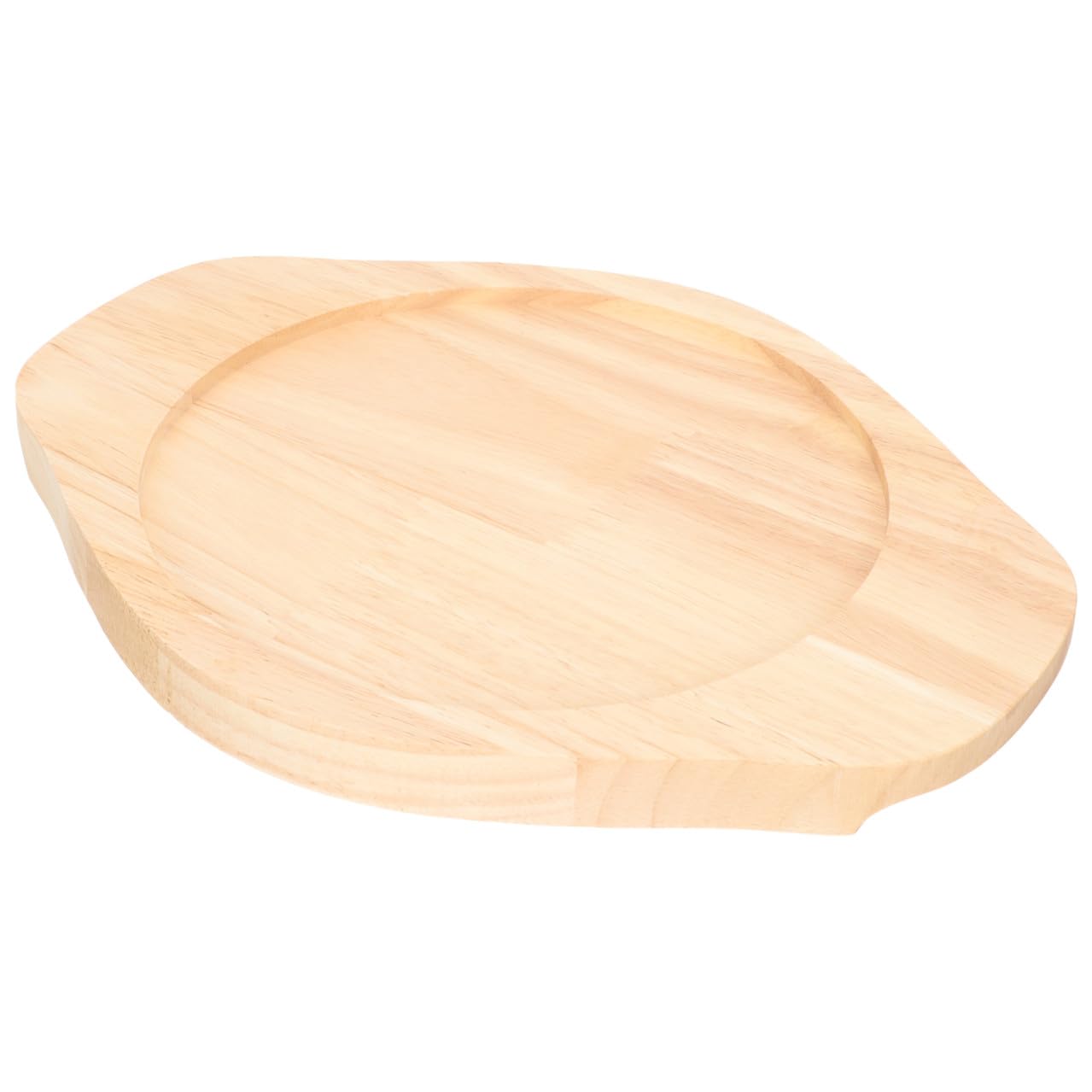 Salvamanteles Diseño y Elegante de Madera Redondo para Proteger Mesa de Quemaduras y Manchas Adecuado para Hogar y Bar