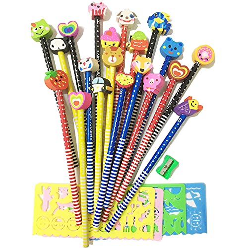 VOGMORE 25pcs legno grafite matita staccabile