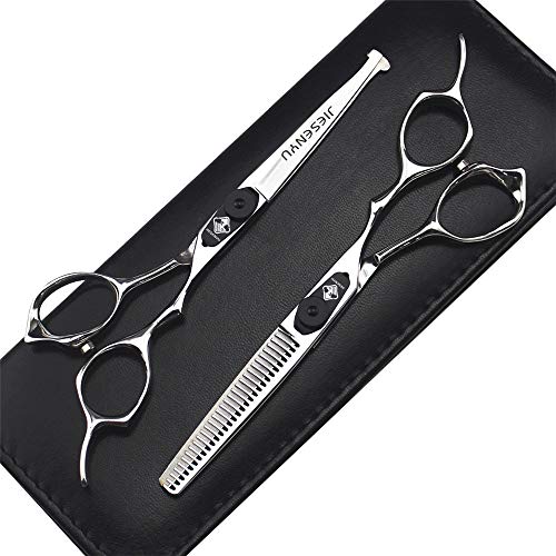 Ciseaux de coiffeur professionnels pour désépaissir et couper sans abîmer les pointes