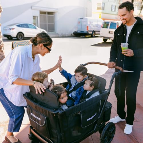 L4 Quad Stroller Wagon - Black