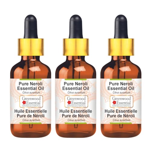 Huile essentielle de néroli pure Citrus aurantium distillée vapeur avec compte-gouttes