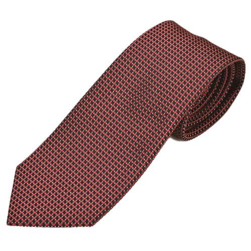 [エンポリオアルマーニ] ネクタイ ドット柄シルクネクタイ(サイズ剣幅7.5cm) eea24s005 4R623-00176 BURGUNDY バーガンディー