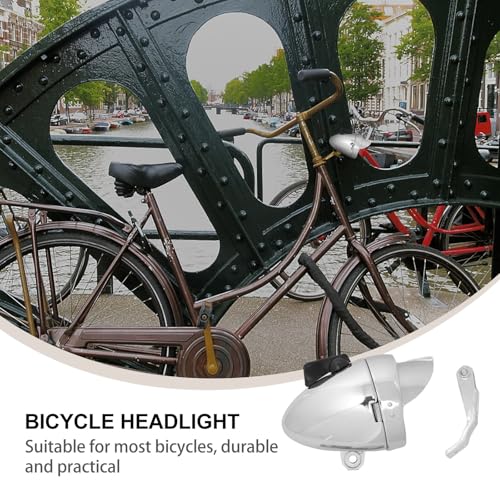 Phare LED pour vélo rétro pour rouler sous la pluie sans pile