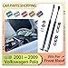 Hood Struts，Compatible With 2001-2009 VW Volkswagen Polo 4th 9N 6Q 9N3 Front Bonnet Gas Springs Lift Supports Shock Dampers Absorber Pistons(Orange carbon fiber)