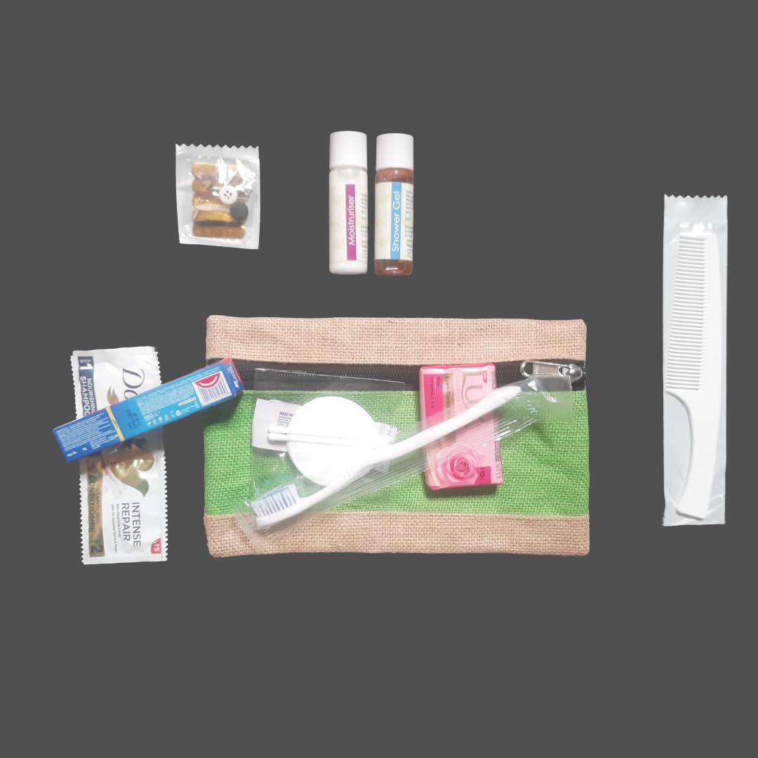 Wedding Guest Toiletries Kit – Set of 10 , for Hotels,Corporate stya,homestays,VIP guest houses Eco-Friendly Amenities for Small Luxury Hotels, Boutique Hotels, Lodges, Hospitals, Travelers, and Wedding Guests.-image-19