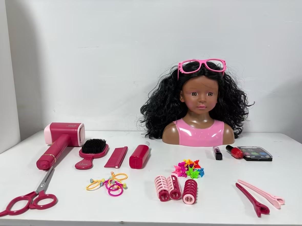 Doll Head for Hair Styling Kids