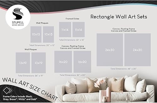 Miniatura 5 de Stupell Industries Modern Baroque Angel Wings - Placa de pared (2 unidades, 10 x 15, multicolor