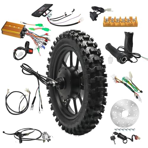 48V 1000W Rear Hub Motor Kit 12