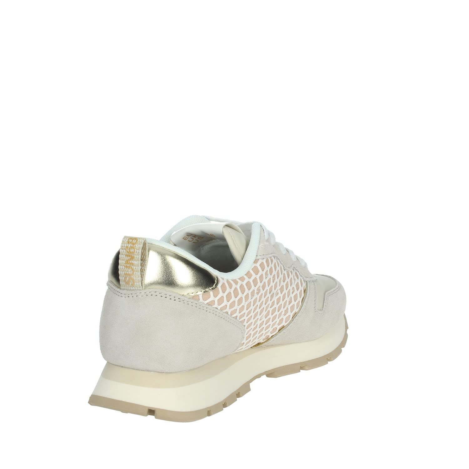 SUN68 Ally Big Mesh Sneaker Bianco da Donna Z32206-31