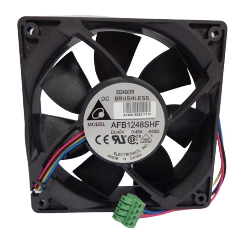 Ventilateur 12cm AFB1248SHF-AG03 48VDC 4-wire pour châssis serveur