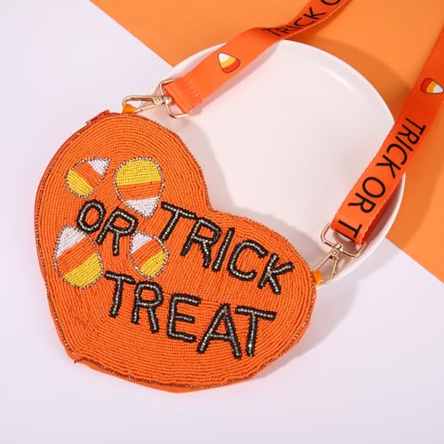 NLCAC Easter Bunny Beaded Purse Crossbody Bag Pink Beaded Bag Adjustable Spring Holiday Strap Shoulder Bag for Women3