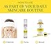 Organic Vitamin C Face Serum with 24K Gold Flakes, Hyaluronic Acid, Vitamin E - Vit C Facial Serum - Acne Scar Treatment, Dark Spot Corrector, Anti Aging & Brightening - Formulated in San Francisco