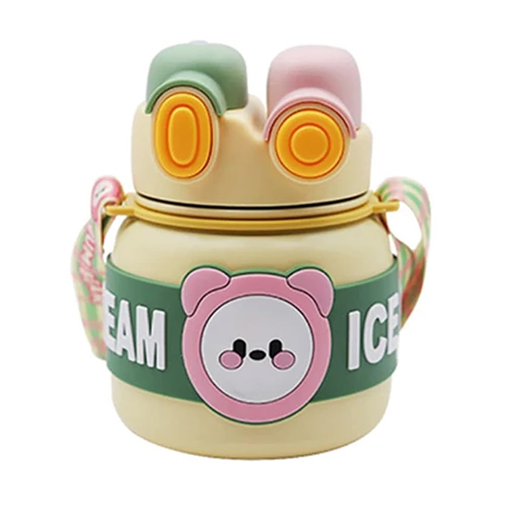 Little Surprise Box Yellow Ice Cream Theme Water Bottle for Kids School - 2-Way Lid, 850ml Capacity, Durable Leak-Proof Design, Ideal Kids Water Bottle Boys - Fun Bottles for Kids (B0D14VZQLN) Amazon Price History, Amazon Price Tracker
