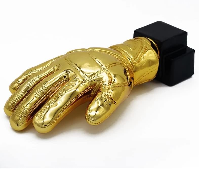European Football Golden Ball,Resin Trophy Fan Memorabilia,Trophy Souvenir Soccer,New Ballon d'Or Trophy Football Golden Ball for Football Match Commemoration Memorial Award Fan