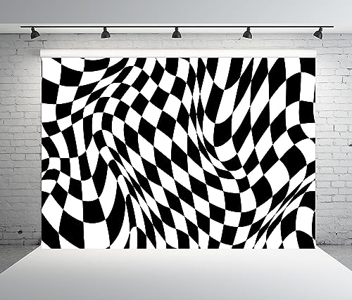 Fondo Fotográfico BELECO 7x5ft Blanco y Negro miniatura 5