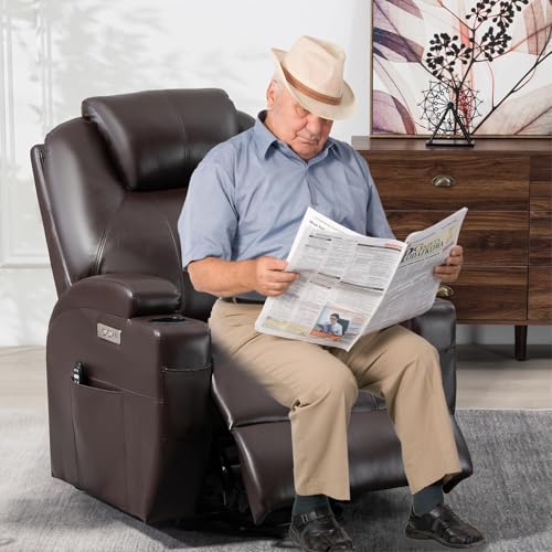 Sillón eléctrico reclinable con masaje y calor miniatura 4