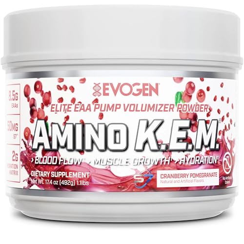 Evogen Amino K.E.M. EAA pendant vos séances d'entraînement intenses en salle