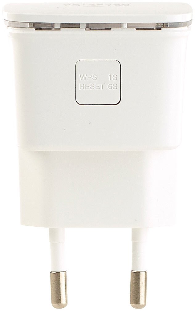 7links 2er-Set Mini-WLAN-Repeater WLR-350.sm mit Access-Point & WPS-Knopf