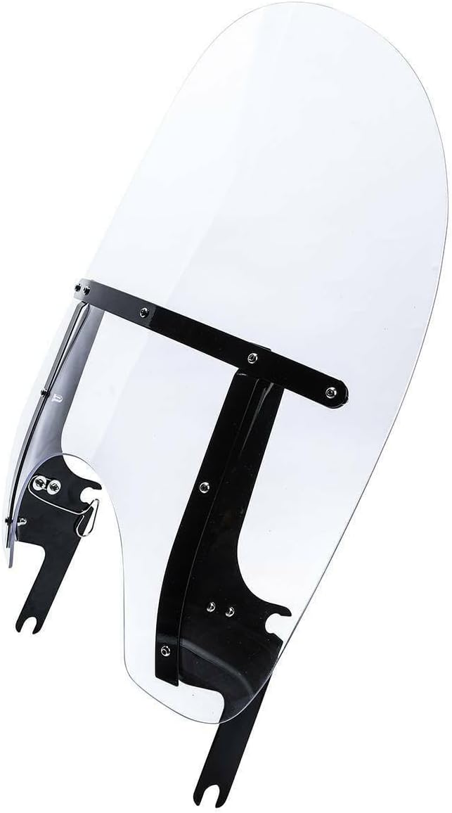Wairau Clear Windscreen Windshield For Harley Davidson Road 18 Assembly Set SL0449