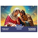 Jesus – Religion, 1000 Teile, Lernspiel, klassisch, Farbherausforderung für Erwachsene und Kinder, 70 x 50 cm, 1000 Stück