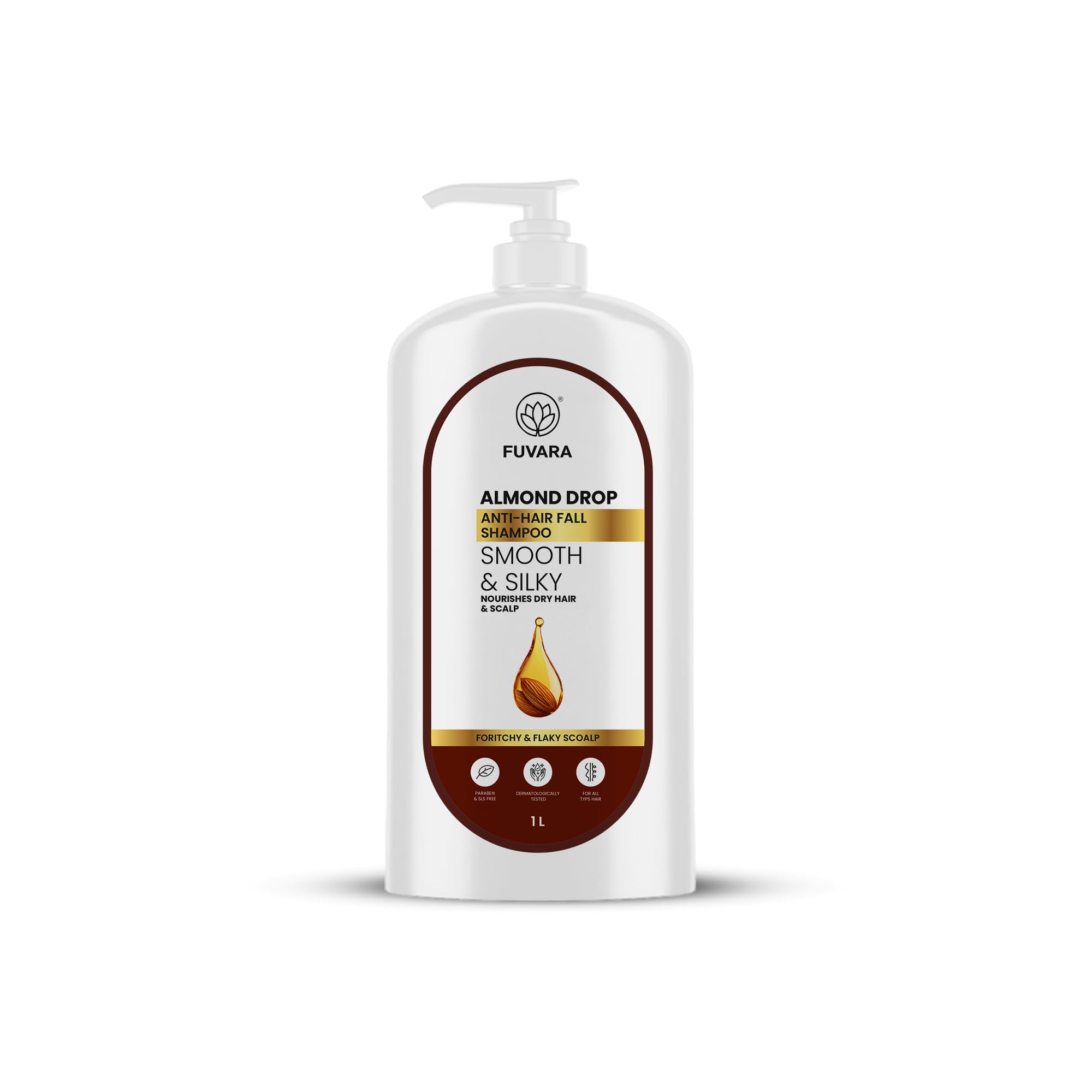 Almond Drop Shampoo 1000Ml, Pack 1 (1 Lit) for Men & Women | Enhance Natural Hair Growth, Shine & Strength | Nourishing, Volumizing & Deep Cleansing Formula for Soft, Healthy-Looking Hair-image-45