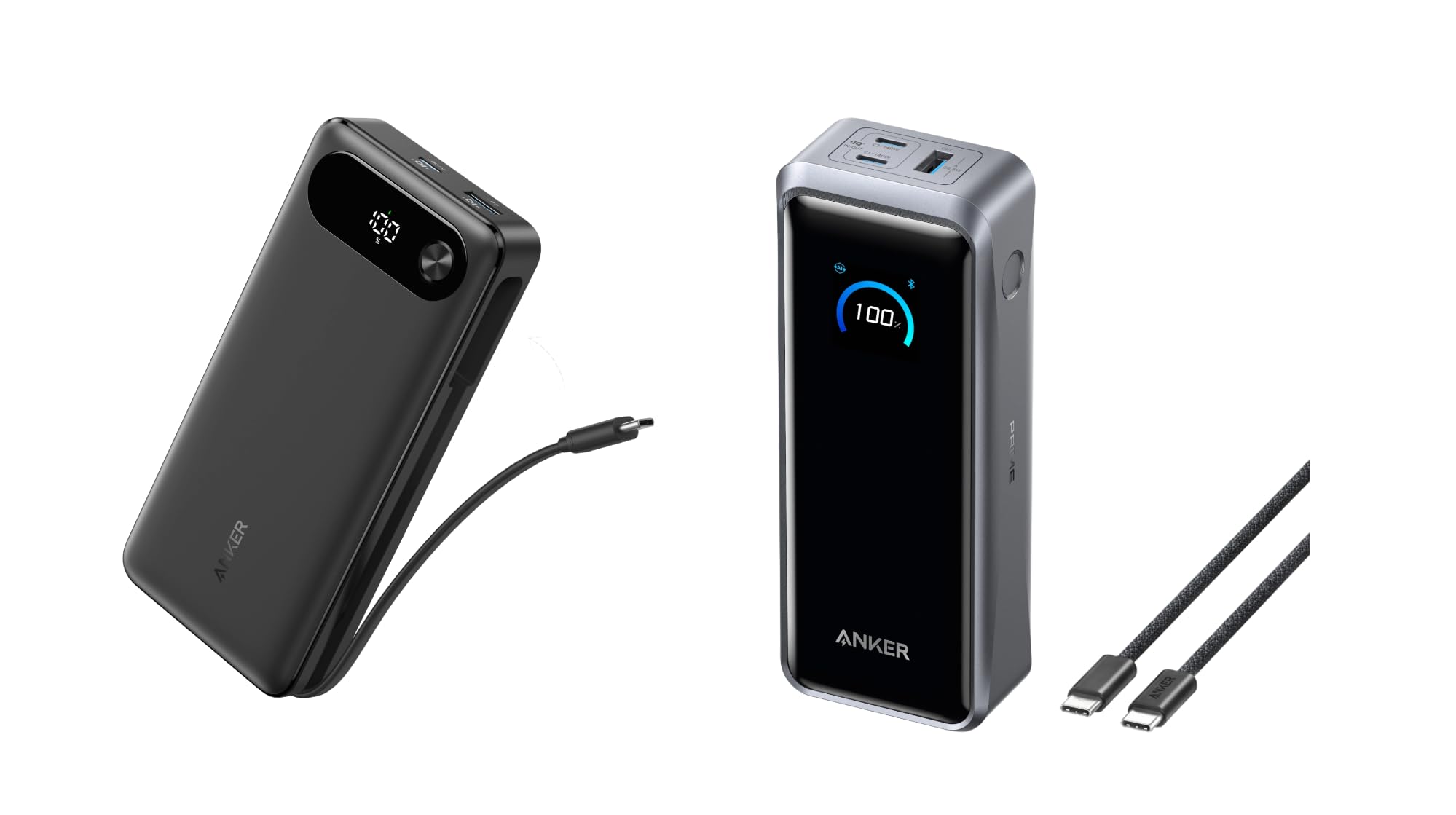 Anker Power Bank 87W 20 000mAh Battery PD Bundle