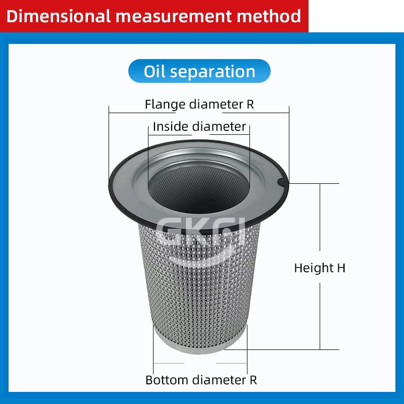 Sostituzione separatore olio 1092900355 per compressore d'aria a vite