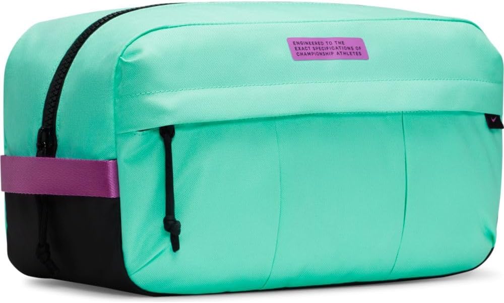 Nike SHOEBAG Academy DC2648-354, Turquoise, Taglia Unica, Turquoise, One Size, Hardside Luggage
