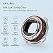 VILTROX EF-L Pro Lens Mount Adapter with Security Lock,Auto Focus Ring Adapter Compatible with Canon EF/EF-S Lens to L Mount Camera Leica SL2/Lumix S1 S1H S5/Sigma fp L