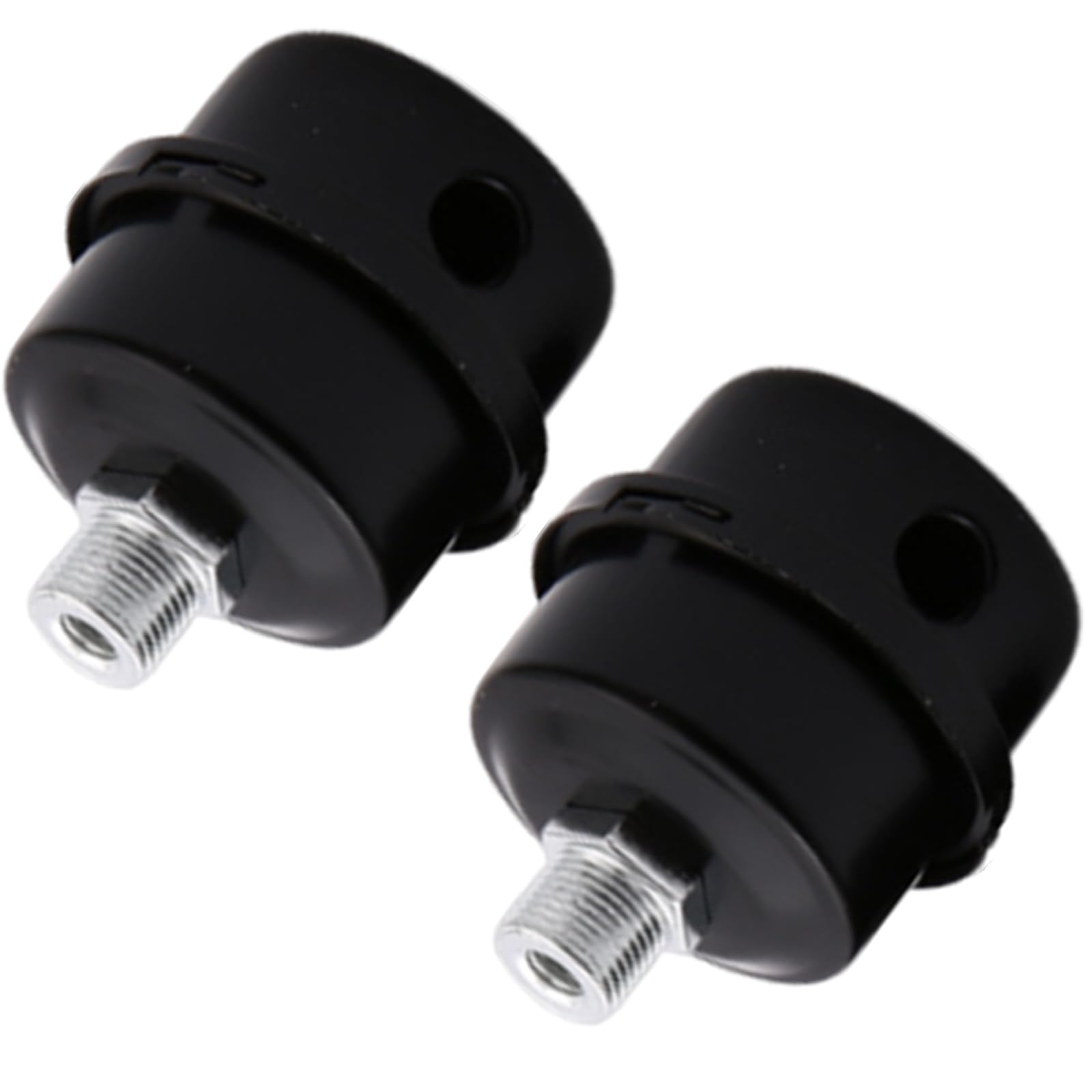 2Pcs Quiet Operate Air Compressor Muffler Filter Silencers Male Thread 13/16 / 20mm Repair Muffler Air Compressor Intakes Filter