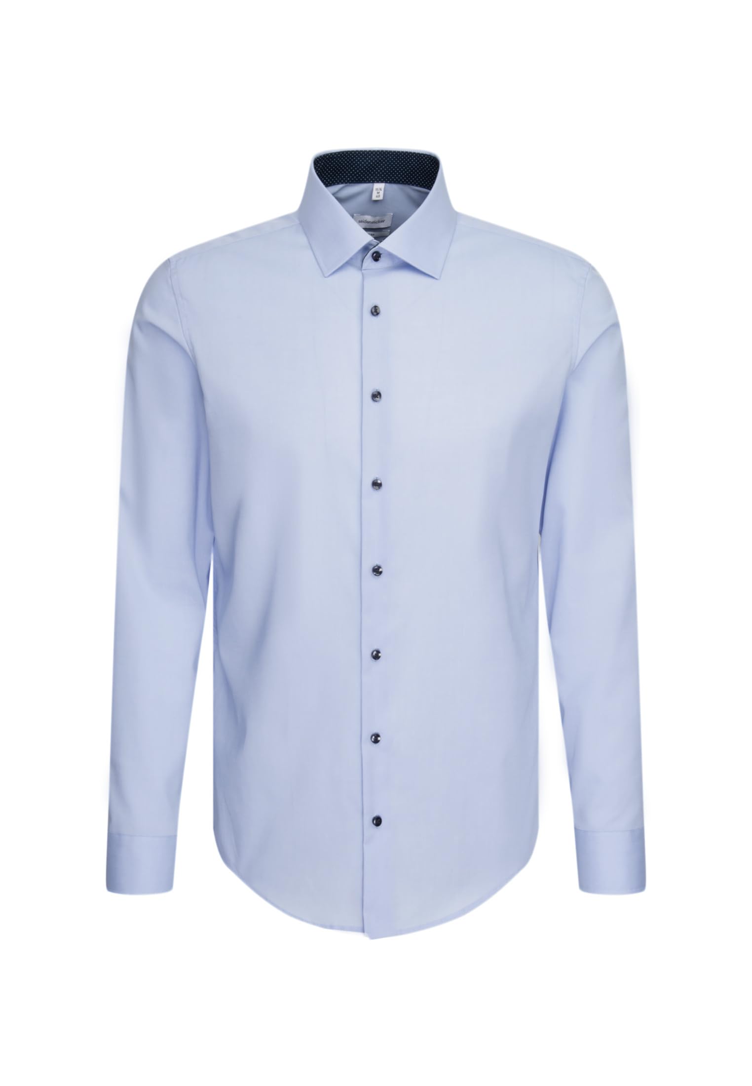 Seidensticker Herren Men Slim Patch Longsleeve Cotton Hemd (1er Pack)