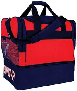 givova Big 10, Borsa Unisex – Adulto, Multicolore (Red/Blu), 45 cm