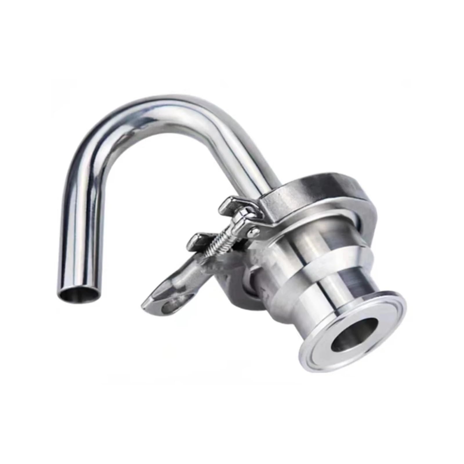 IGOQTHSQE 2" Clamp OD 64mm Exhaust Valve Floating Ball Tri-Clamp Stainless Steel 316