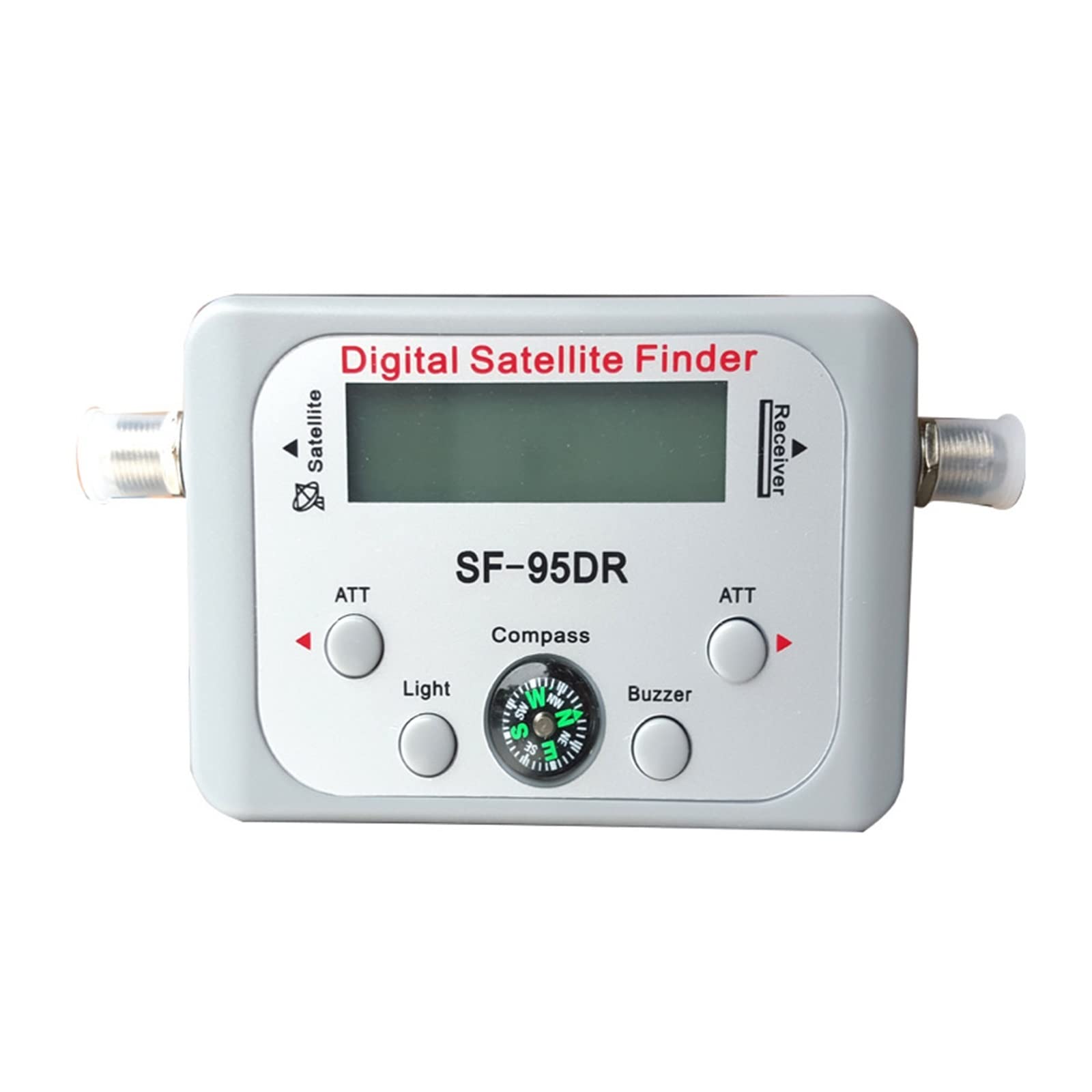 Cercatore satellitare, Trova Segnale TV Con Display Satellitare Digitale Misuratore SF-95DR,Misurazione del segnale