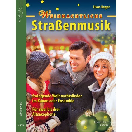Heinrich hofen Verlag di Natale Liche via Musica – 2 – 3 Sax Contralto