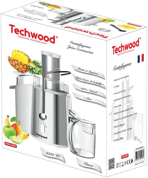 Techwood Stainless Steel Juicer packaging box